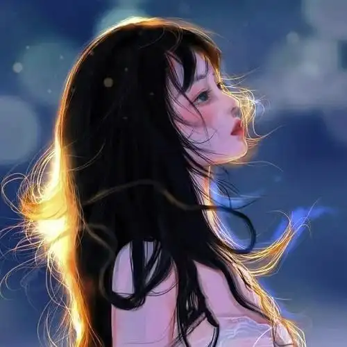 想一个人的头像女