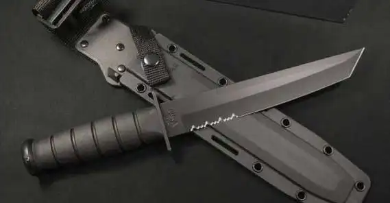 kabar卡巴kb1245黑武士直刀