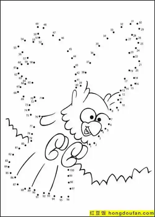 动物主题数字启蒙游戏图片-红豆饭小学生简笔画大全