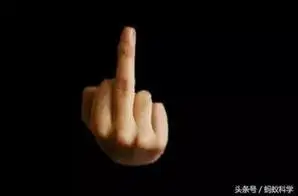 "竖中指"是什么意思?