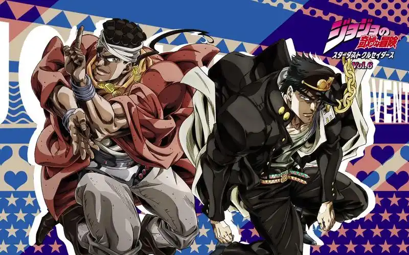 jojo的奇妙冒险3人物动画壁纸_哔哩哔哩_bilibili