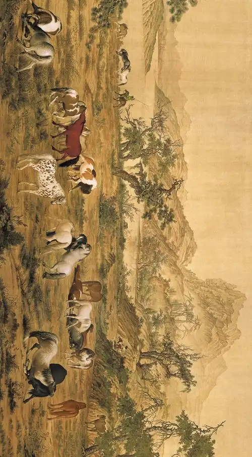 百骏图中国十大传世名画超清图