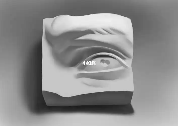 素描打卡8眼睛石膏体