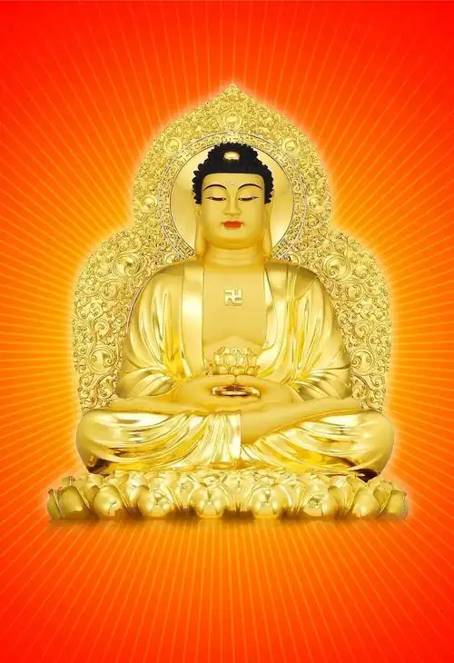 南无阿弥陀佛装饰画