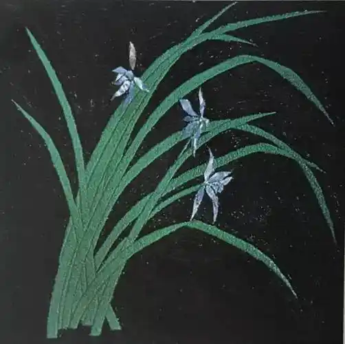 解密漆画表现技法之螺钿镶嵌