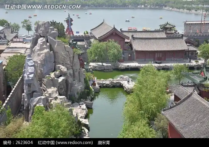 开封府假山俯拍