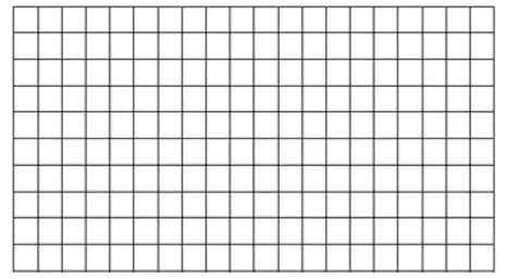 (2019三上·兴化期中)      每个小方格表示1厘米的正方形,按要求画图