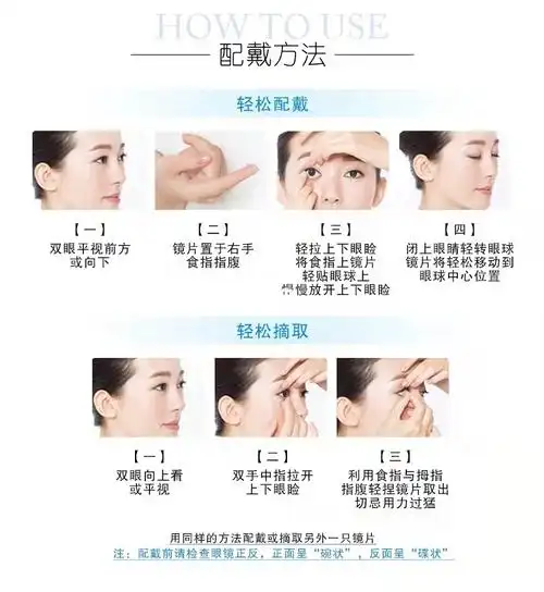 新手来学一下隐形眼镜的配戴方法
