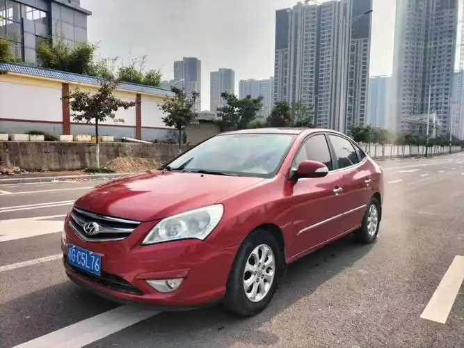 现代 悦动  2010款 1.6l at gl图片