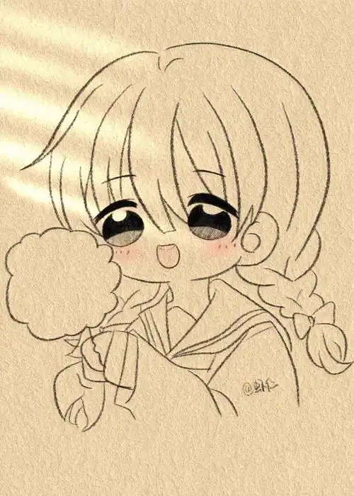 教程  #手绘  #画画  #二次元  #动漫  #头像