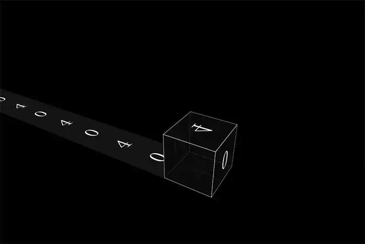 黑色css3方块翻滚动画404页面模板