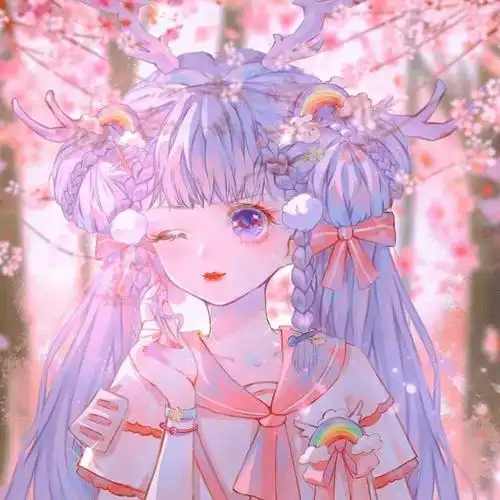 古风头像女闺蜜动漫仙气 - 闺蜜女生头像!