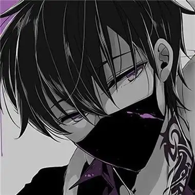 帅气男生头像动漫口罩