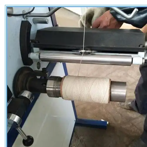 单锭打轴机来样定做 倒筒络筒机设备 倒轴络丝机器 倒筒倒轴机台图片