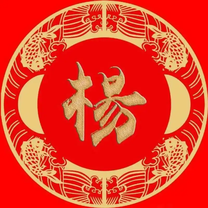 杨氏头像合集一#专属你的姓氏头像 #八方来财头像