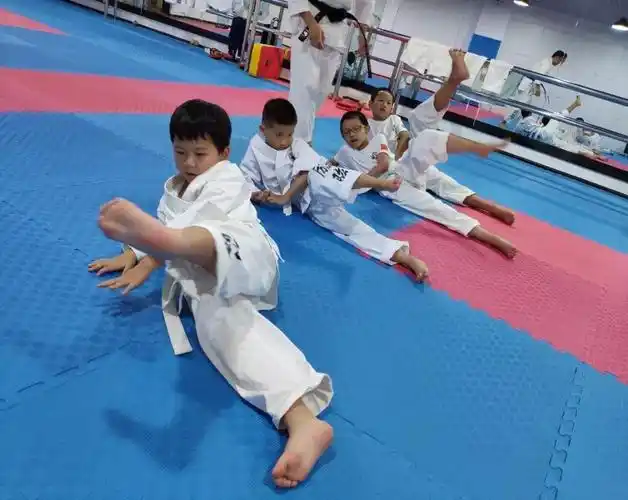 不止于跆拳道国际城空手道学员精彩训练