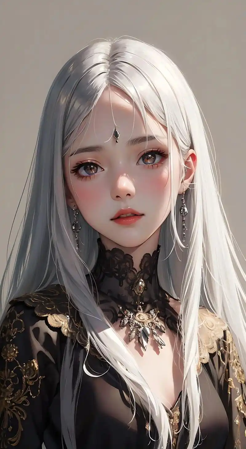 白发.#少女写真 #欧美 #美女 #御姐 #酷 @抖音小助手 - 抖音