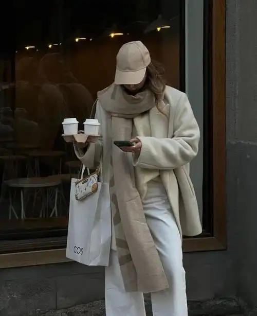 冬季大衣经典穿搭温暖又好看