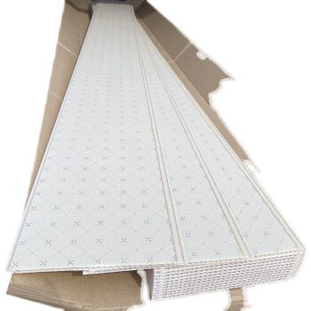 kedoetypvc吊顶扣板塑料天花板墙板自装长条熟胶材料简易 屋顶卫生间