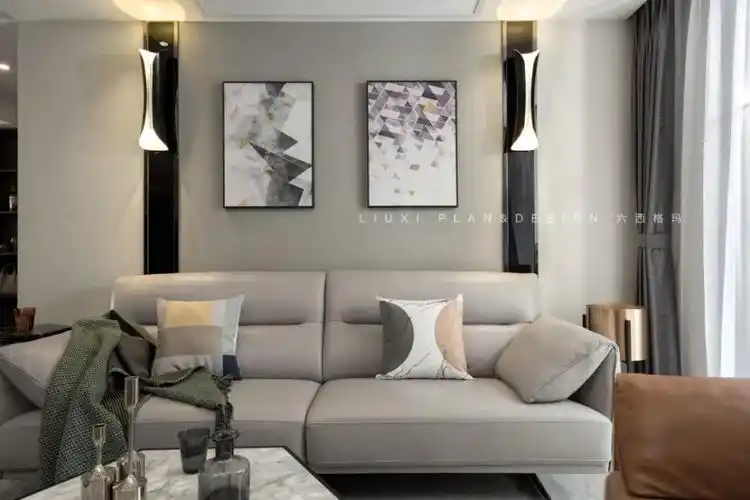 8款沙发背景墙设计,款款都想搬回家!_腾讯新闻