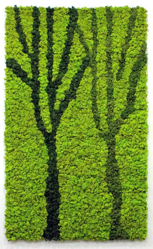 超酷,好用的绿植墙面 (可以当贴图用)