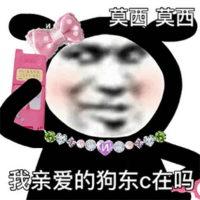 我亲爱的狗东c在吗熊猫头表情包