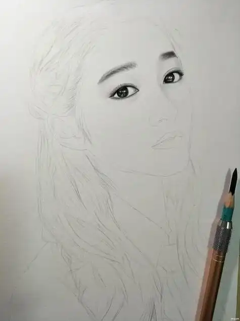 关晓彤卡通简笔画教程