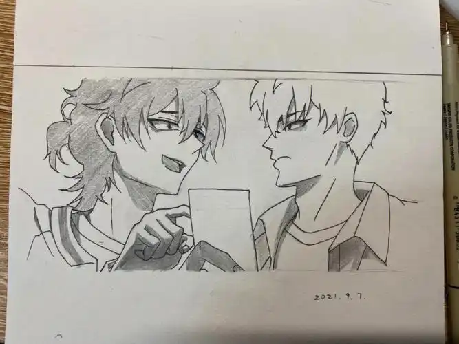 时光代理人临摹