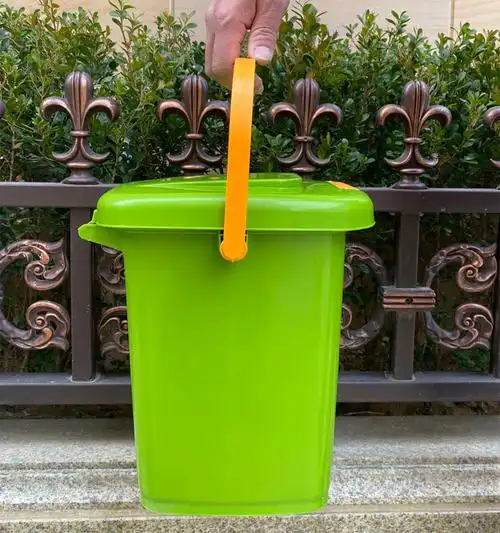 干湿分离泔水桶厨房专用手提带滤网分类垃圾桶干湿分离密封泔水桶学校