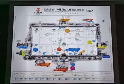 西安之湘子庙,书院门,城墙,永兴坊,钟楼.