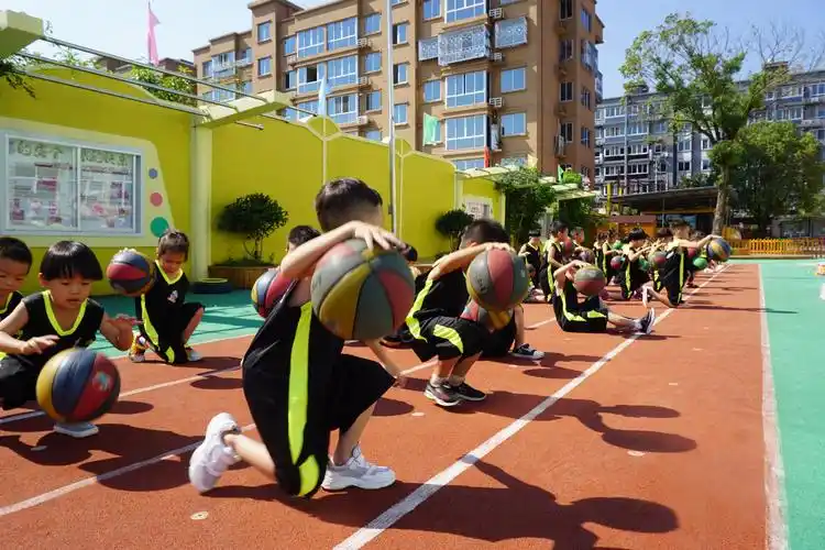 大班段"球球大作战"篮球技能比赛——碧山中心幼儿园