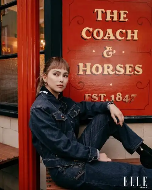 昆凌在伦敦拍摄的最新杂志大片,真的太美啦!