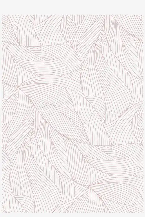 紫色手绘树叶线条纹理