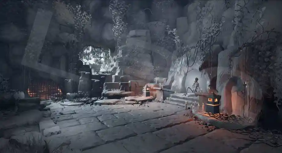 宝藏洞穴(未完待续)_lpc回忆作品_场景/空间/建筑_cg模型网