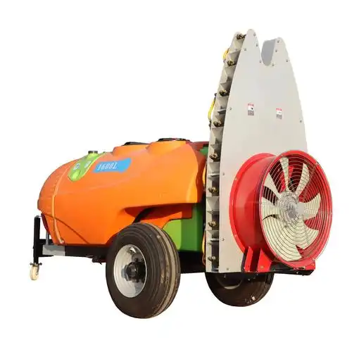 牵引式果园苹果园风塔风送打药机2000l