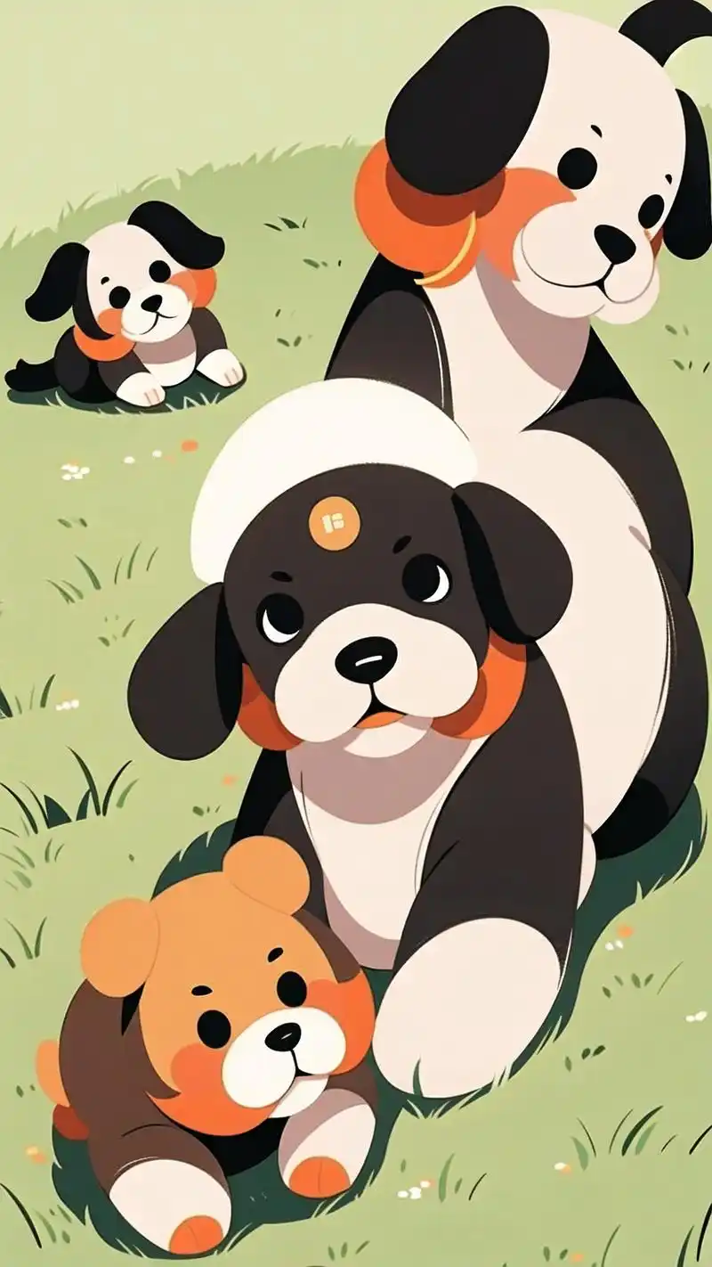 超可爱的卡通呆萌小动物壁纸来啦9695