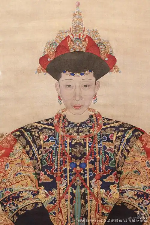 29 成都市博物馆#盛世天子-清高宗乾隆皇帝特展#清乾隆 孝仪纯皇后朝