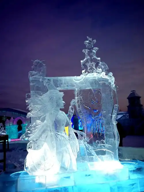 魅力冰城系列之七:哈尔滨2020年冰雕