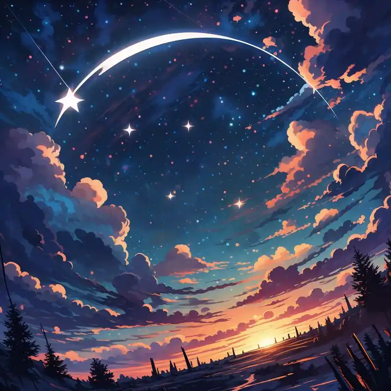 99微信新宠:蓝色星空头像90 探索微信头像新风尚!