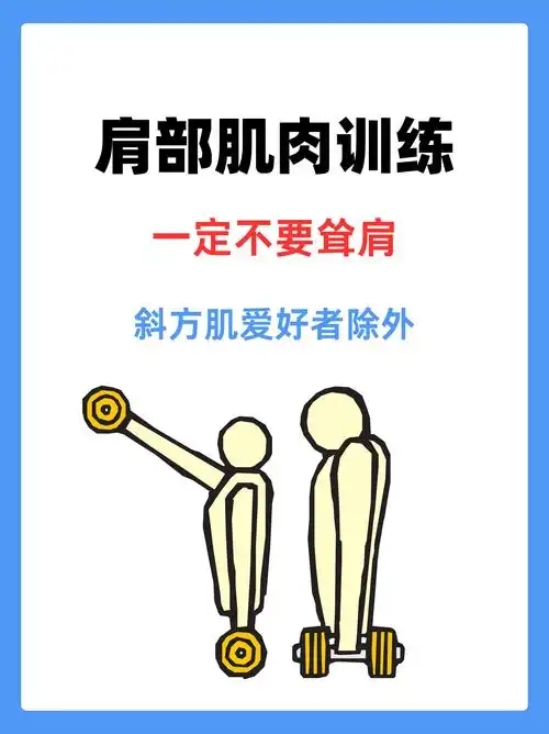 练肩必看,想要斜方肌多耸肩!