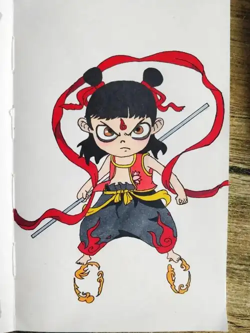 马克笔手绘 || 哪吒之魔童降世