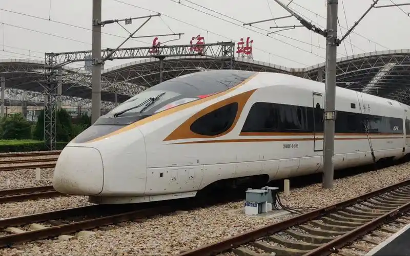 【铁路随拍】17节超长编组复兴号 cr400bf-b-5155