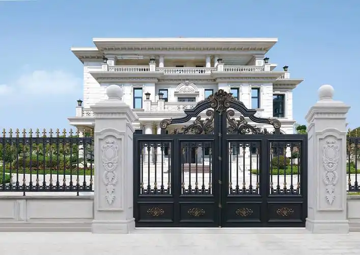 别墅大门款式图片 最新款别墅大门 - 珍缘易学