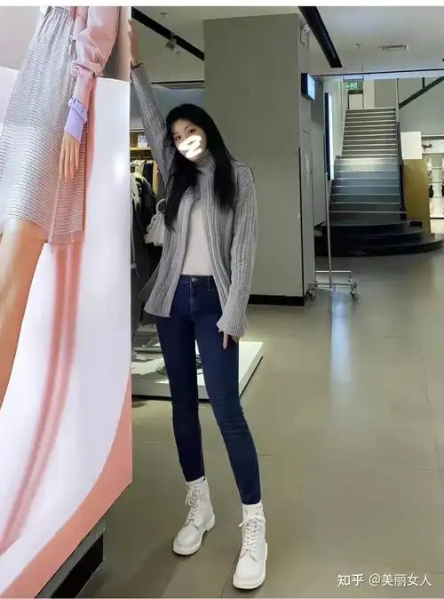 白色马丁靴怎么搭配衣服图片 - 知乎