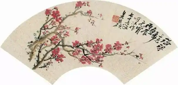 吴昌硕39幅扇面送你丝丝凉意