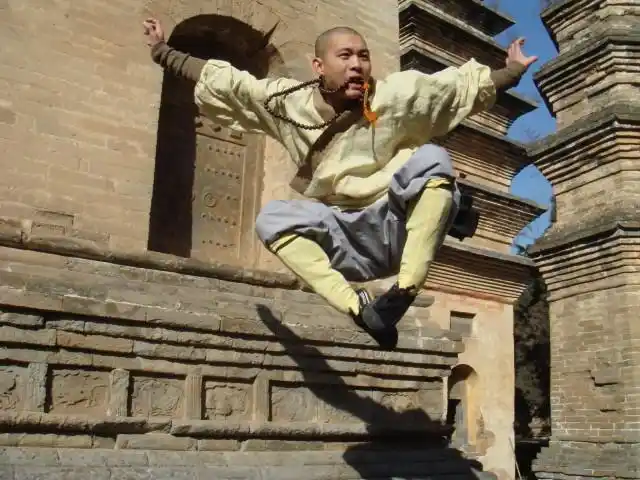达摩一苇渡江段誉林波微步原来轻功真的能从少林绝技中找到