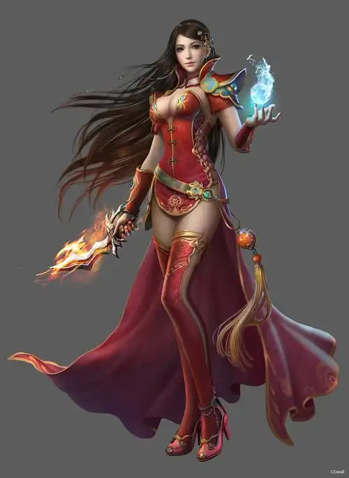 游戏仙侠类人物