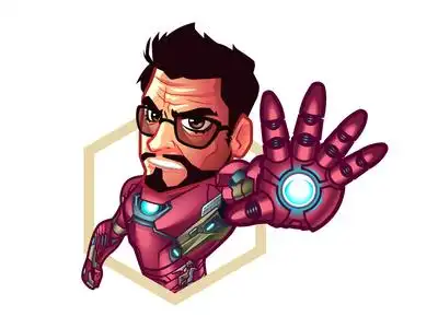 angry tony stark