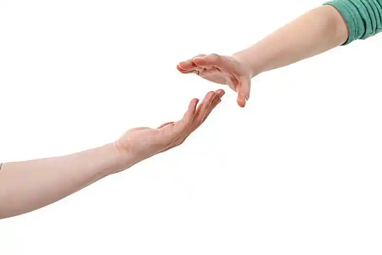 伸向一起的两只手_图片大全—全景创意图库(quanjing.