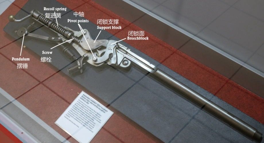 马克沁的早年竞争对手,螺栓延迟原理的斯柯达1893机枪